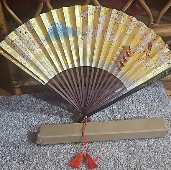 Co.Marked 1908 Founded  Hoshino Gakki co Marked HandPainted Gold Orig Box FINAL$ - Picture 2 of 16